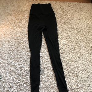 Black high waisted leggings